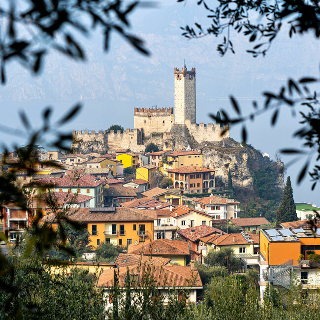 Das Schloss von Malcesine 