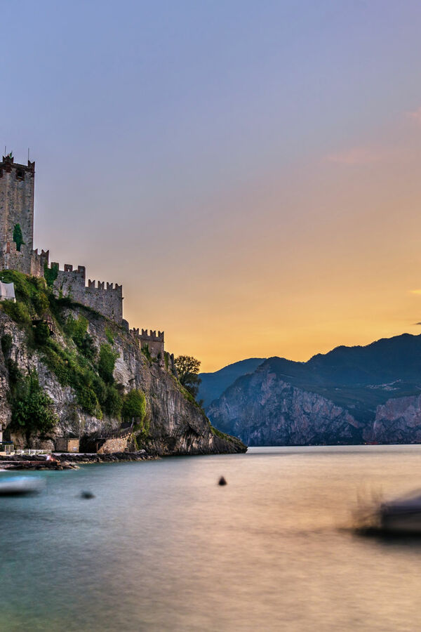 Das Schloss von Malcesine 