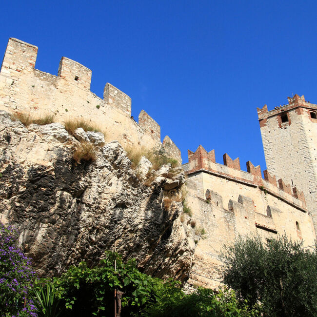 Das Schloss von Malcesine 